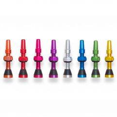 Colour Tubeless Valves - 34mm