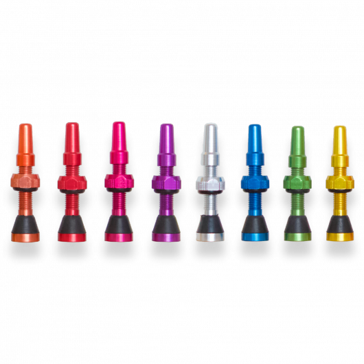 Colour Tubeless Valves - 34mm
