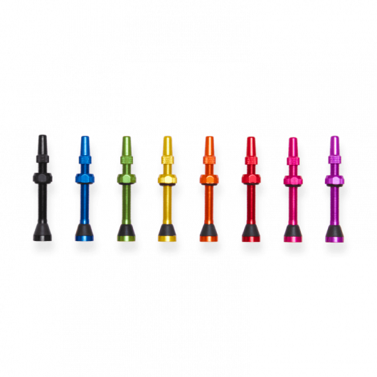 Colour Tubeless Valves - 50mm